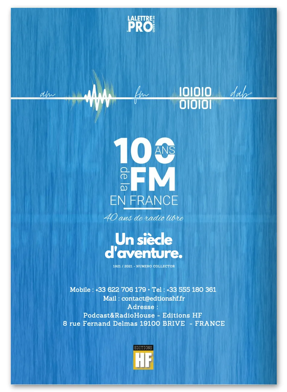 Double page du Collector sur l'histoire de la radio